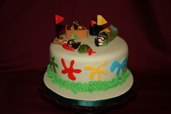 Paintball Birthday Cake Ideas