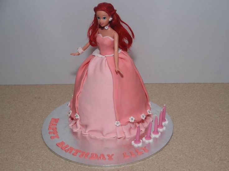 Princess Ariel Birthday Cake