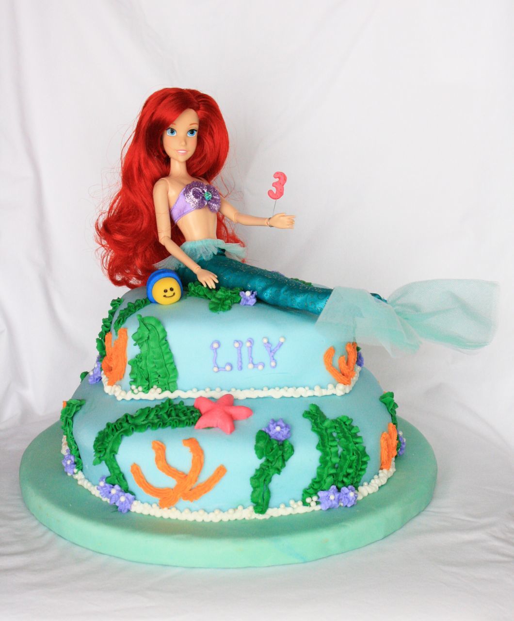 Princess Ariel Cake