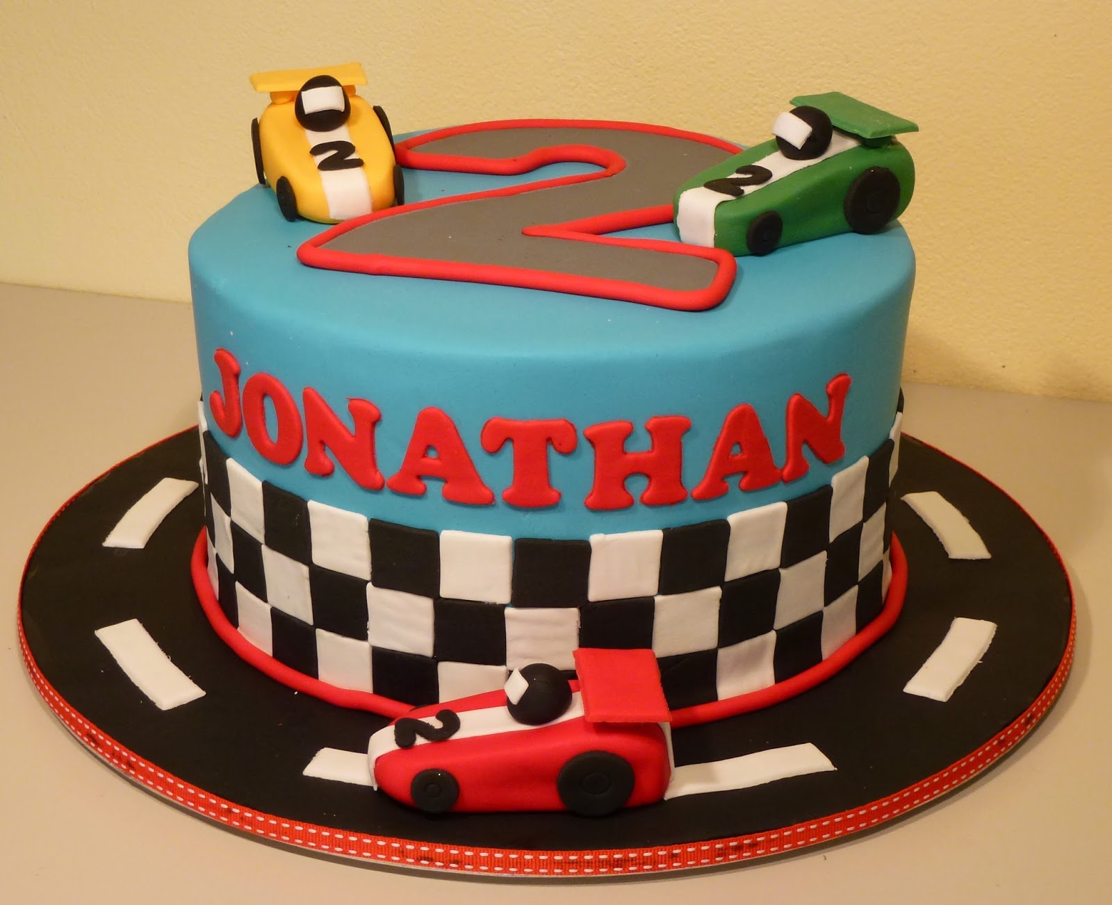 Race Car Birthday Cake