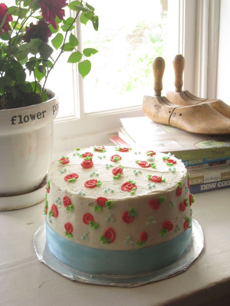 Shabby Chic Birthday Cake