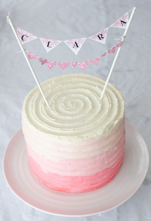 Simple First Birthday Cake Ideas