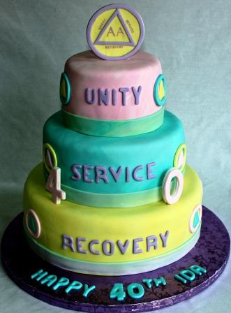 Sobriety Anniversary Cakes Ideas