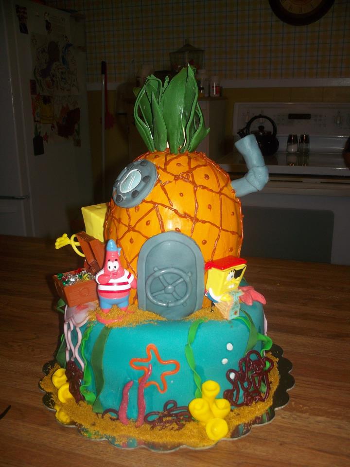 Spongebob Birthday Cake