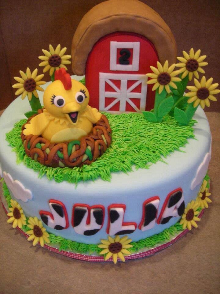 Sprout Chica Birthday Cake