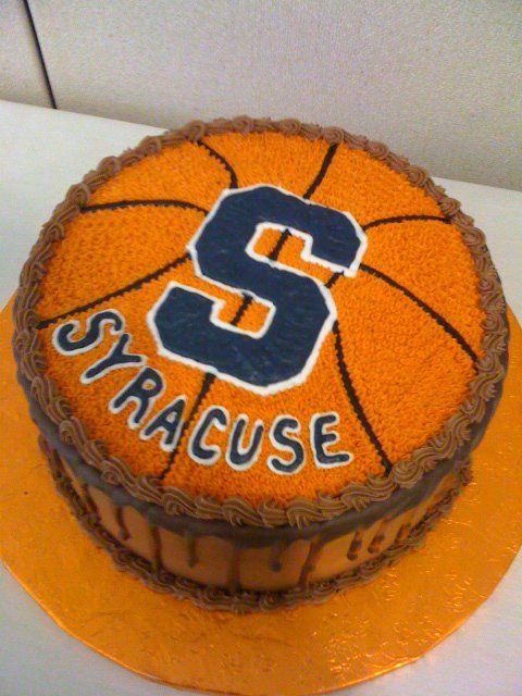 Syracuse Basketball Cake