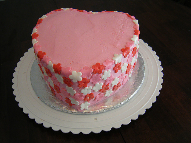 Valentine's Birthday Cake