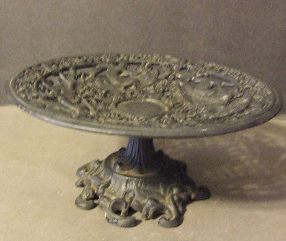 Vintage Cast Iron Cake Stand