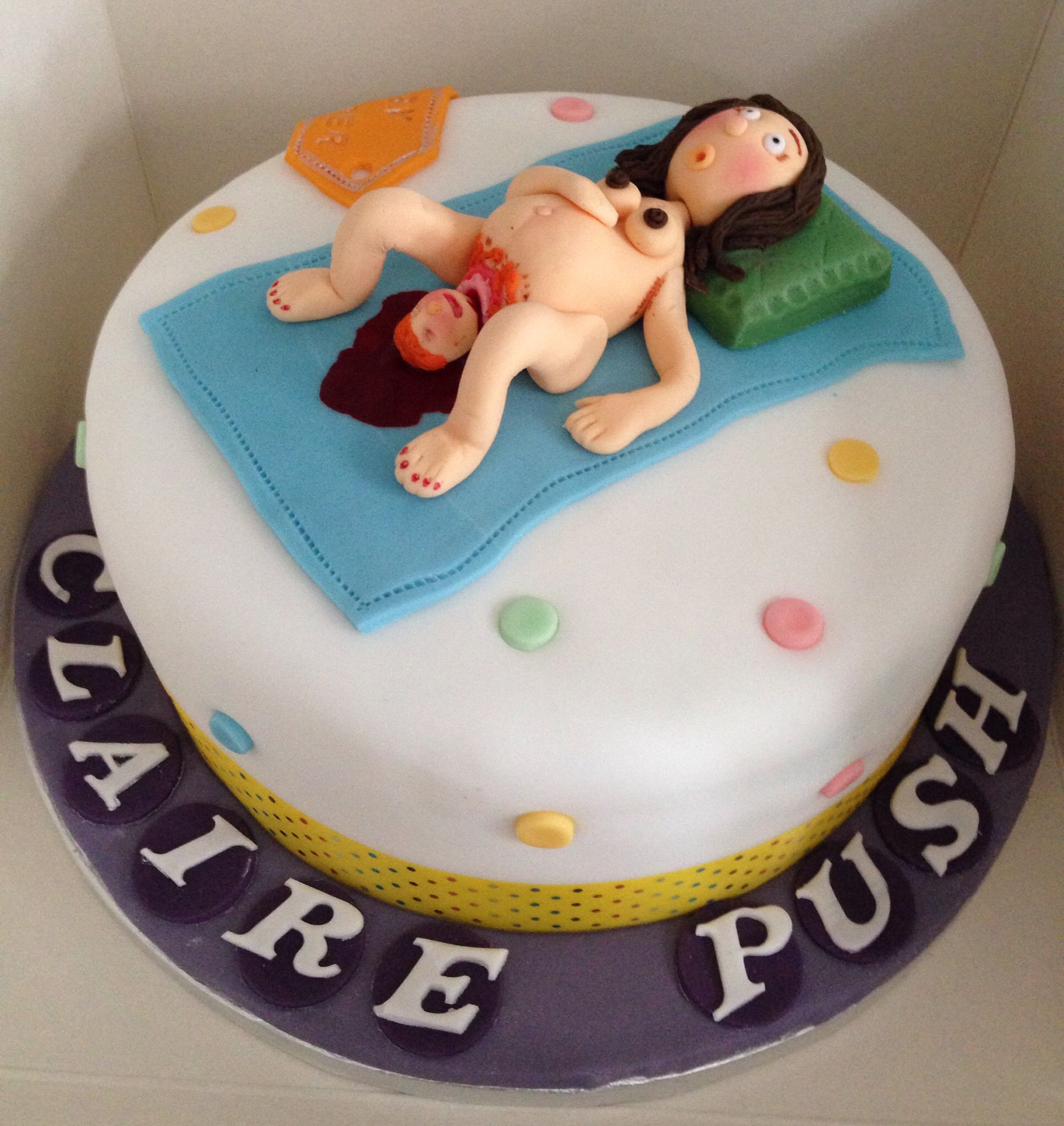 Vulgar Baby Shower Cakes