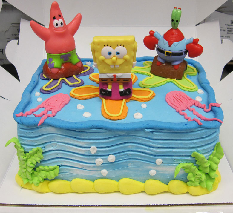 Walmart Spongebob Birthday Cakes