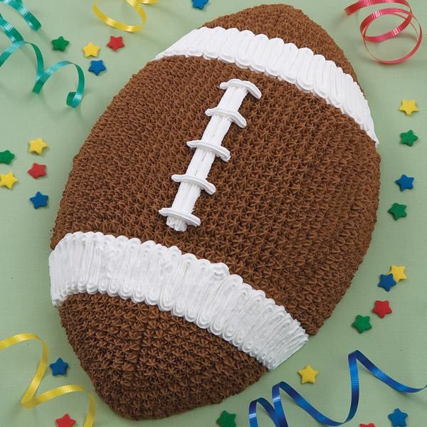 8 Photos of Big Football Birthday Cakes