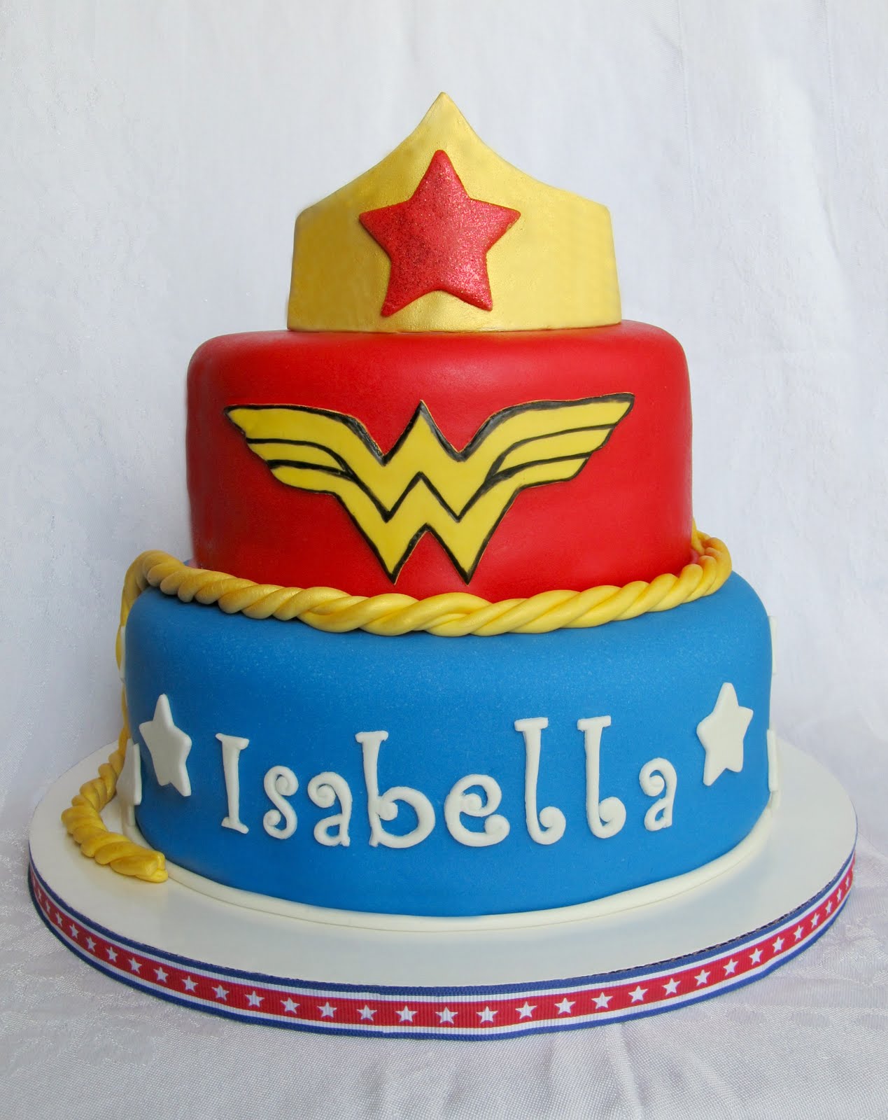 Wonder Woman Birthday Cake