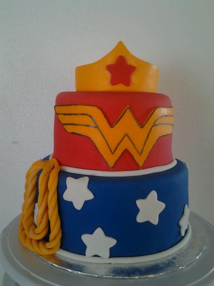 Wonder Woman Birthday Cake