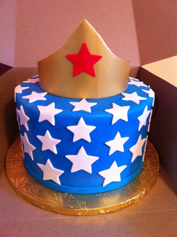 Wonder Woman Birthday Cake