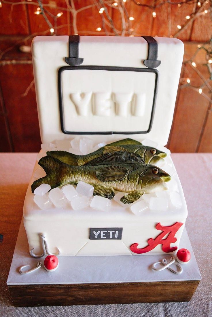 Yeti Cooler Cake