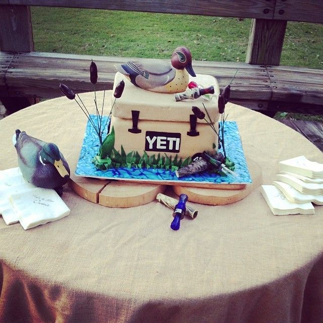 Yeti Cooler Cake