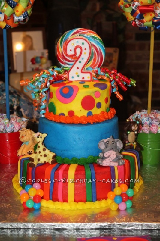 2 Year Old Girl Birthday Cake Ideas