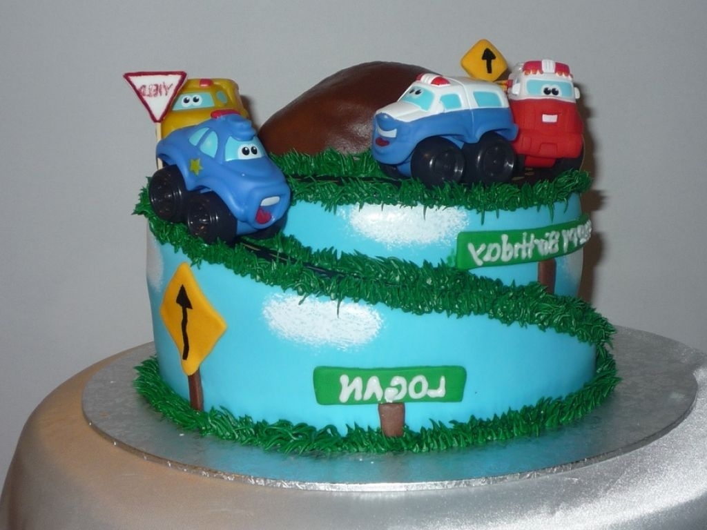 3 Year Old Boy Birthday Cake