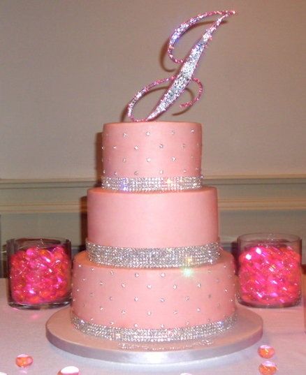 40th Bling Birthday Cake