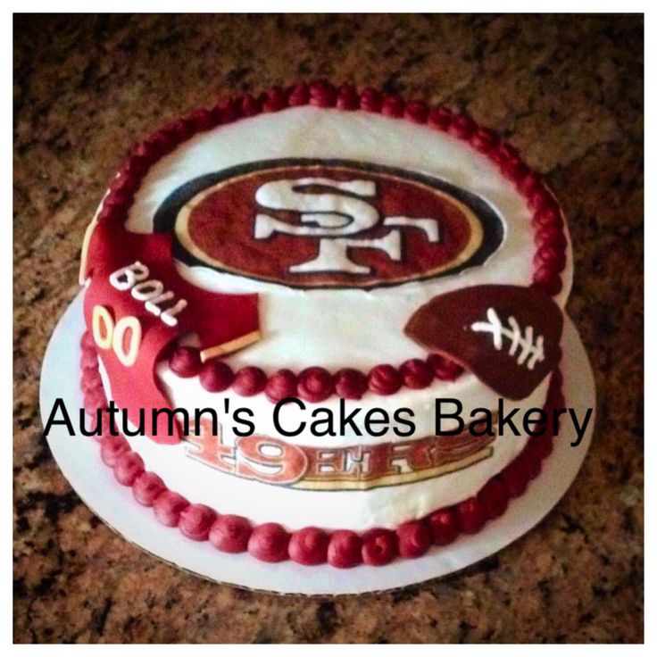 49ers Cake