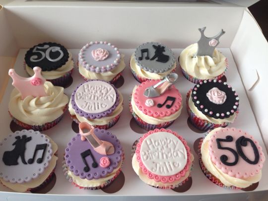 12 Photos of Dance Birthday Cupcakes