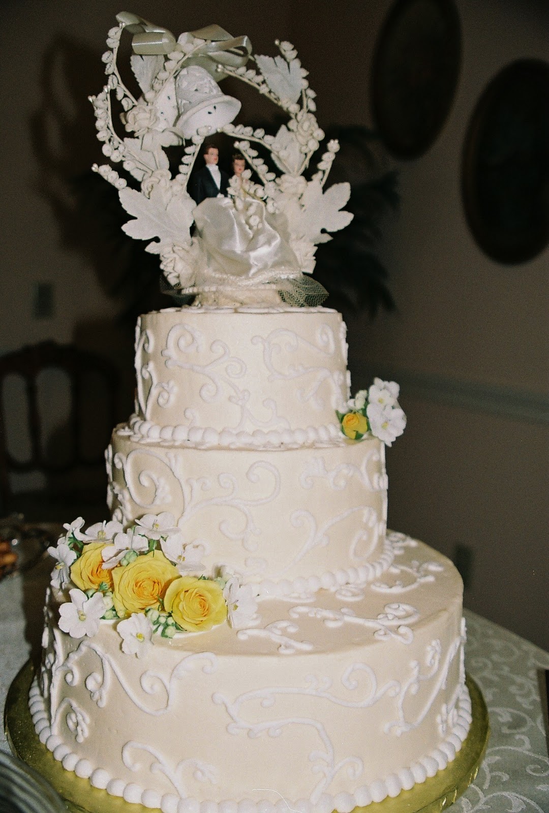 50th Wedding Anniversary Cake