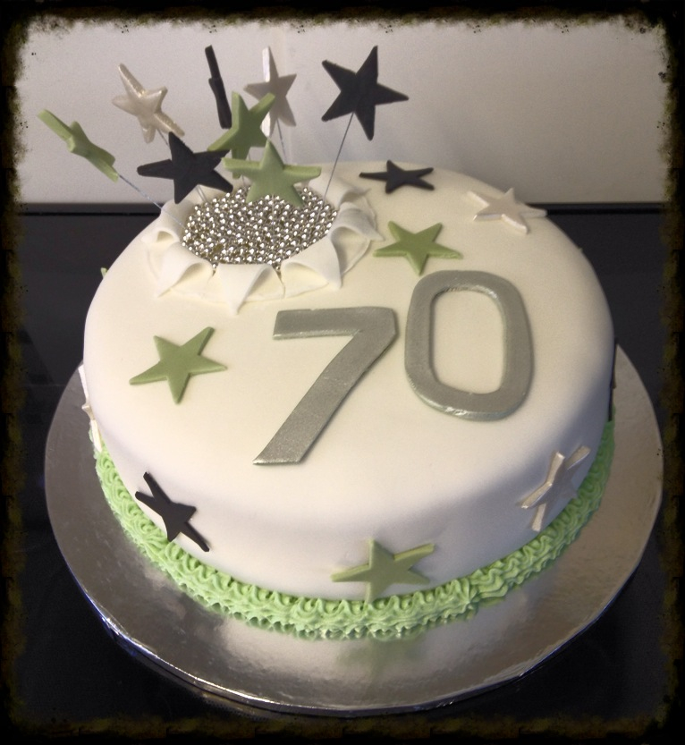 70th Birthday Cake