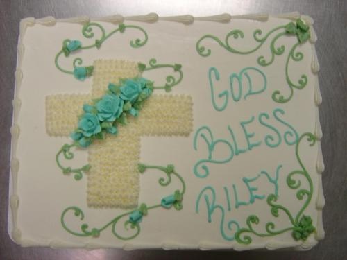 Baptism Sheet Cakes