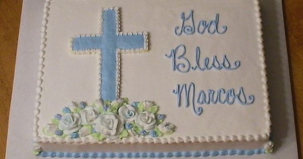 Baptism Sheet Cakes