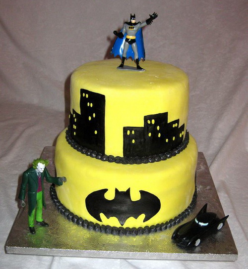 Batman Birthday Cake