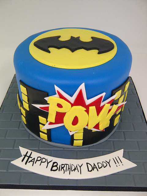 Batman Birthday Cake