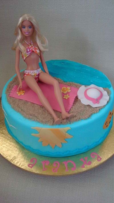 Beach Barbie Cake