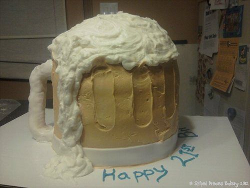 Beer Mug Cake