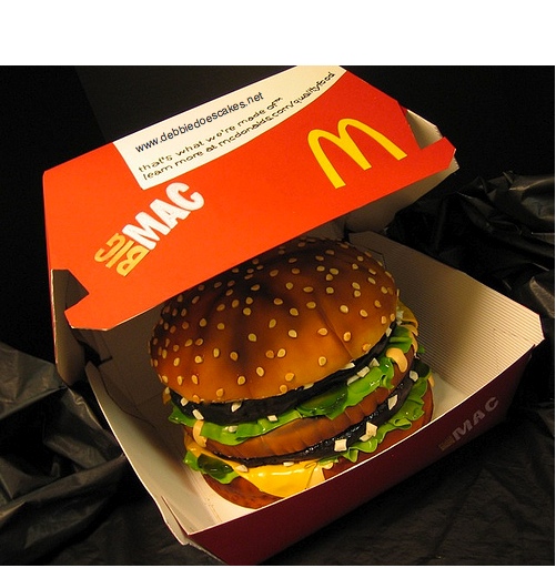 Big Mac Birthday Cake