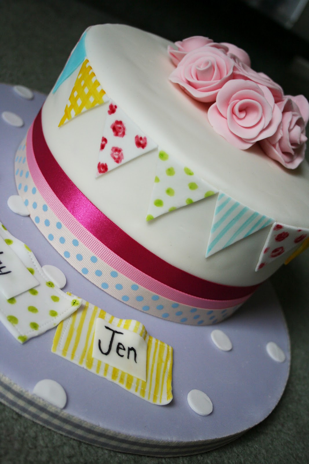 Birthday Cake Bunting