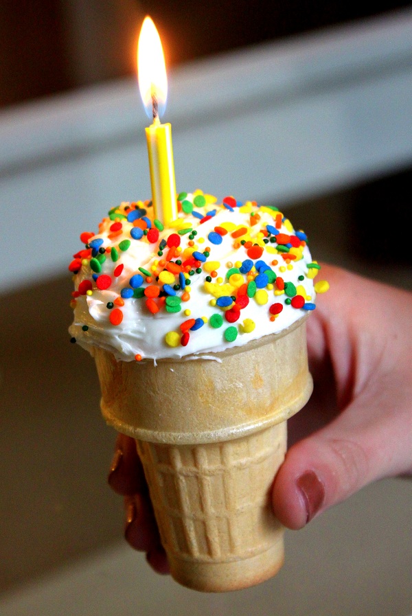 Birthday Ice Cream Cone