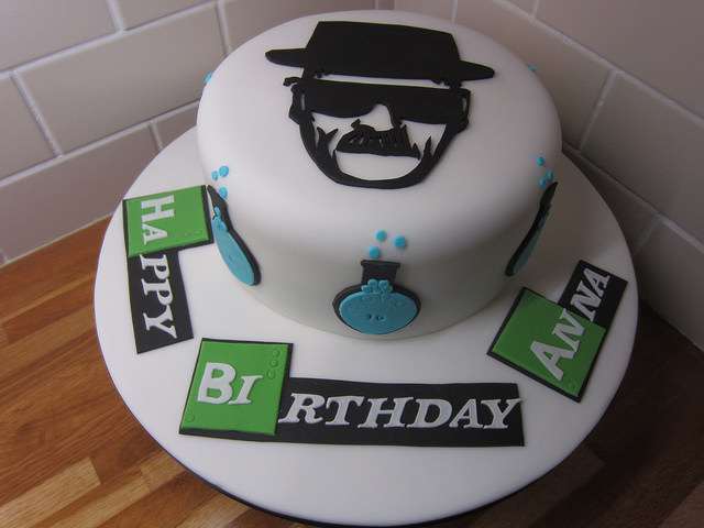 Breaking Bad Birthday Cake