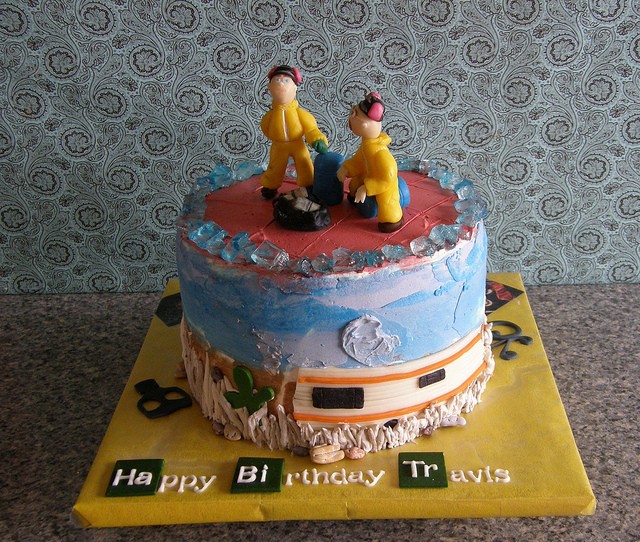 Breaking Bad Birthday Cake