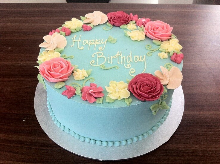 Buttercream Birthday Cake