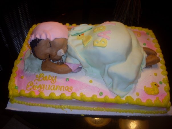 Cakes Shaped Like Babies