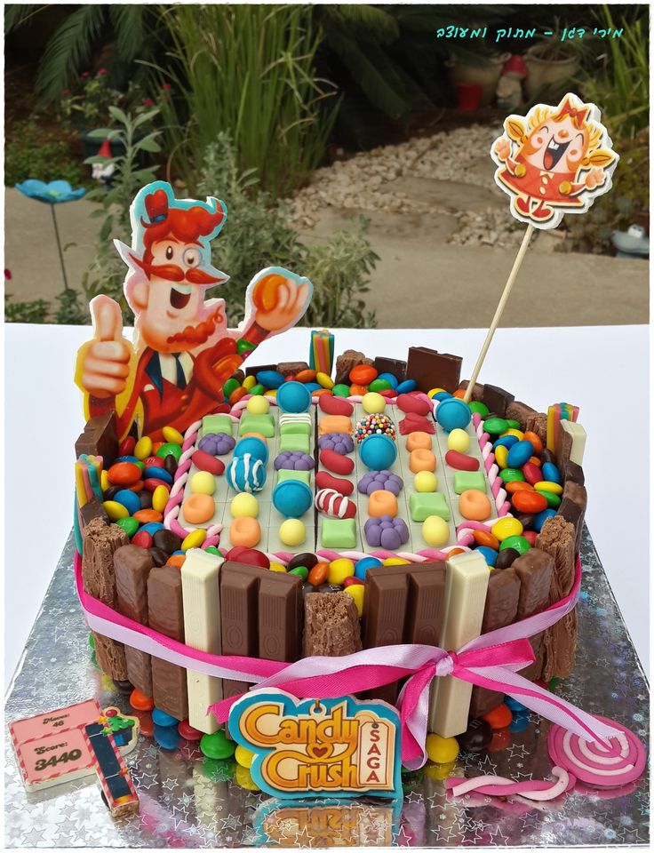 Candy Crush Cake