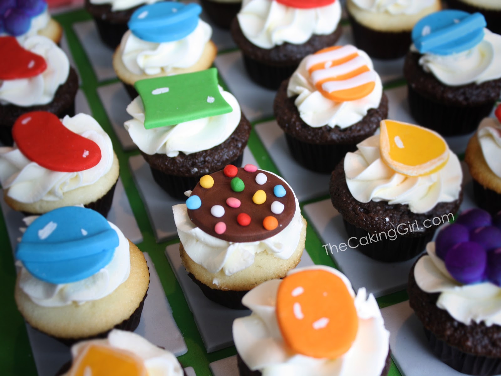 Candy Crush Cupcakes