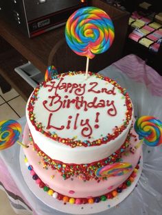 Candy Land Tier Cakes