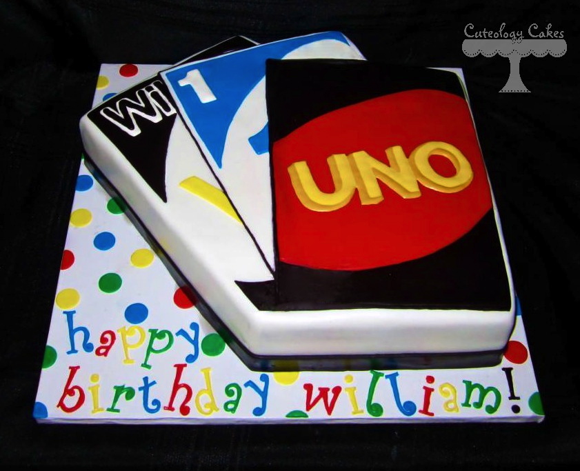 Card Game Birthday Cake