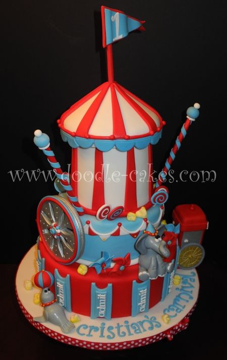 Carnival Themed Cake