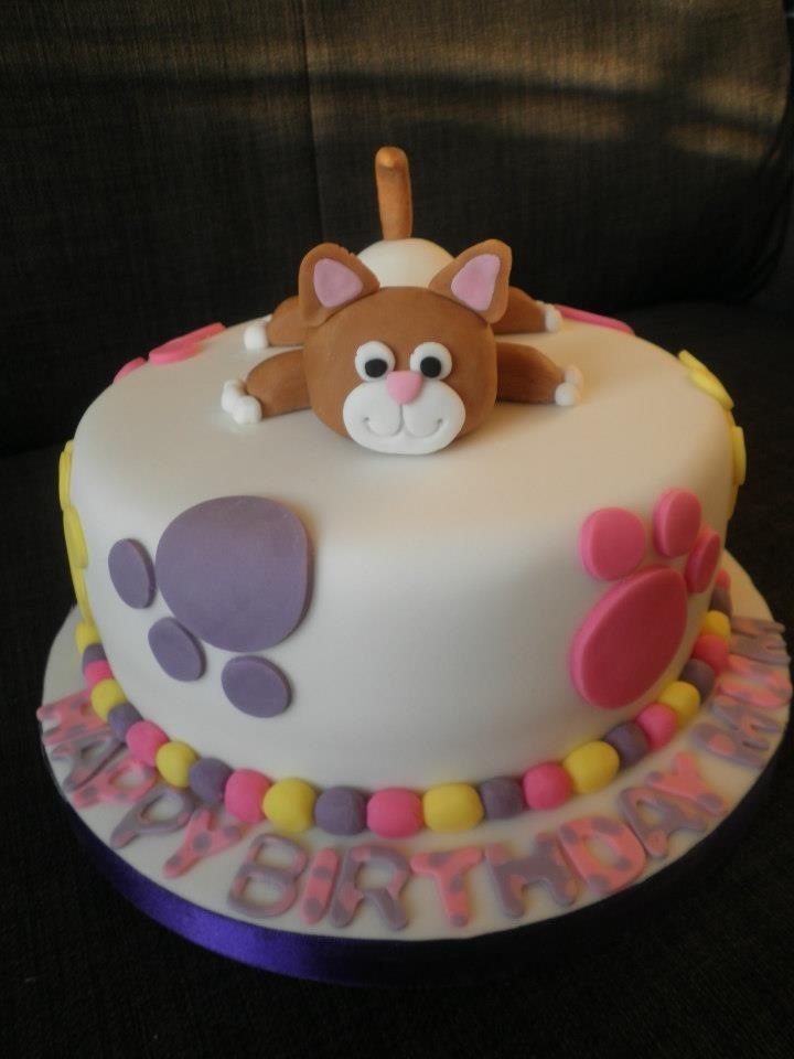 Cat Birthday Cake