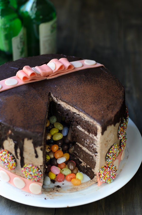 Chocolate Birthday Cake Pinata