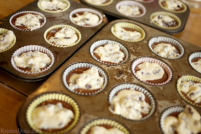 Chocolate Chip Cream Cheese Cupcakes