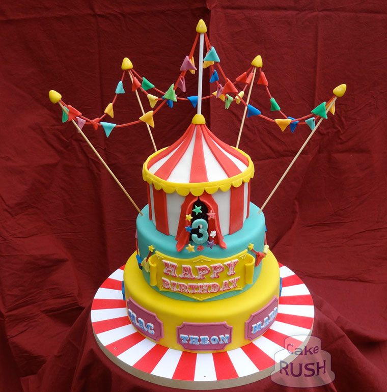 Circus Theme Cake