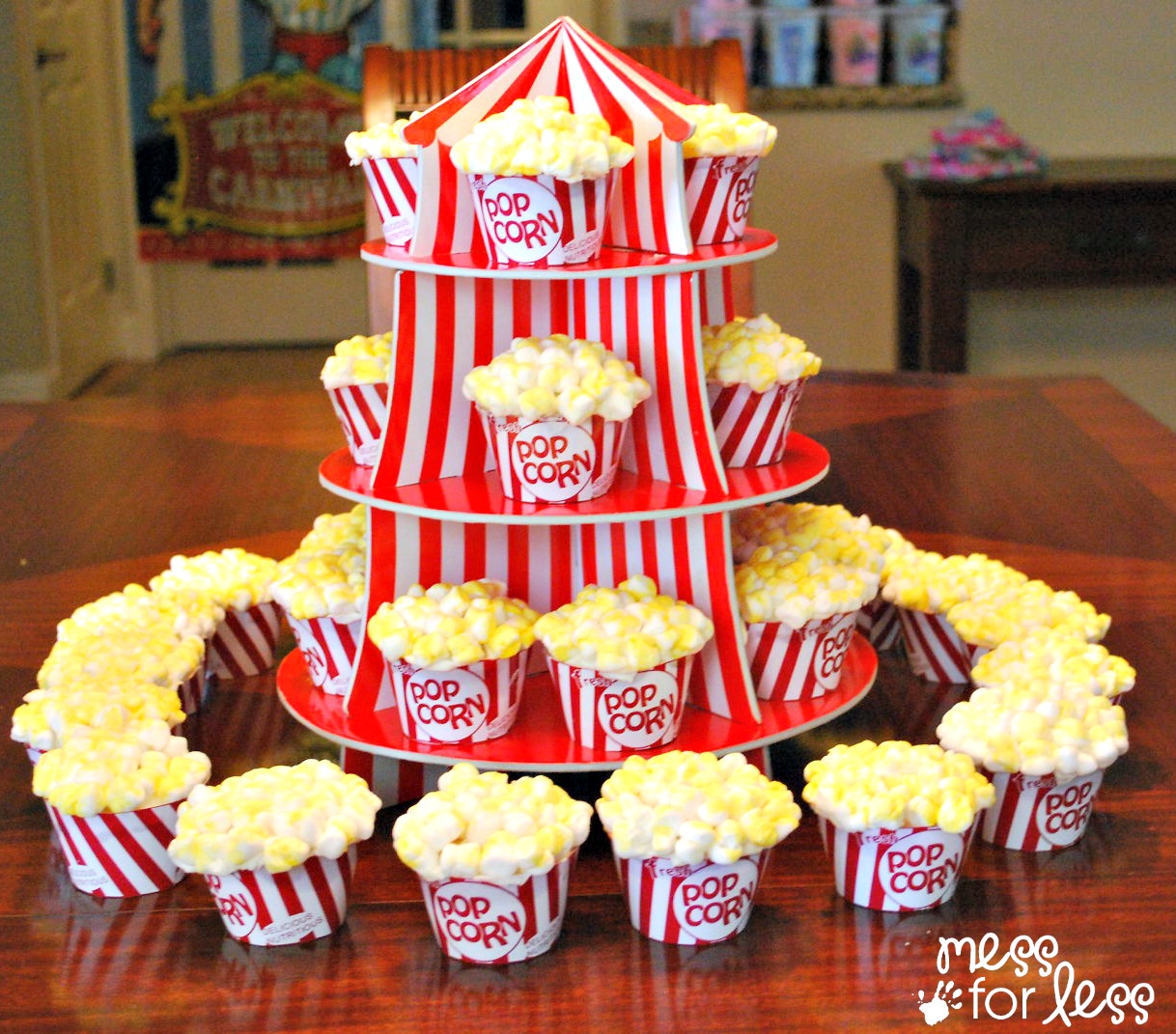 Circus Theme Cupcake Ideas